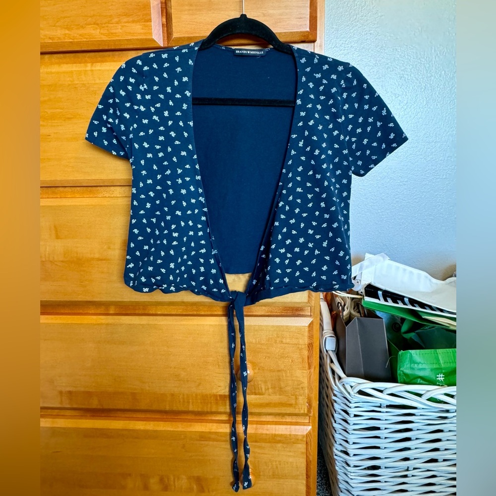 Brandy Melville wrap top